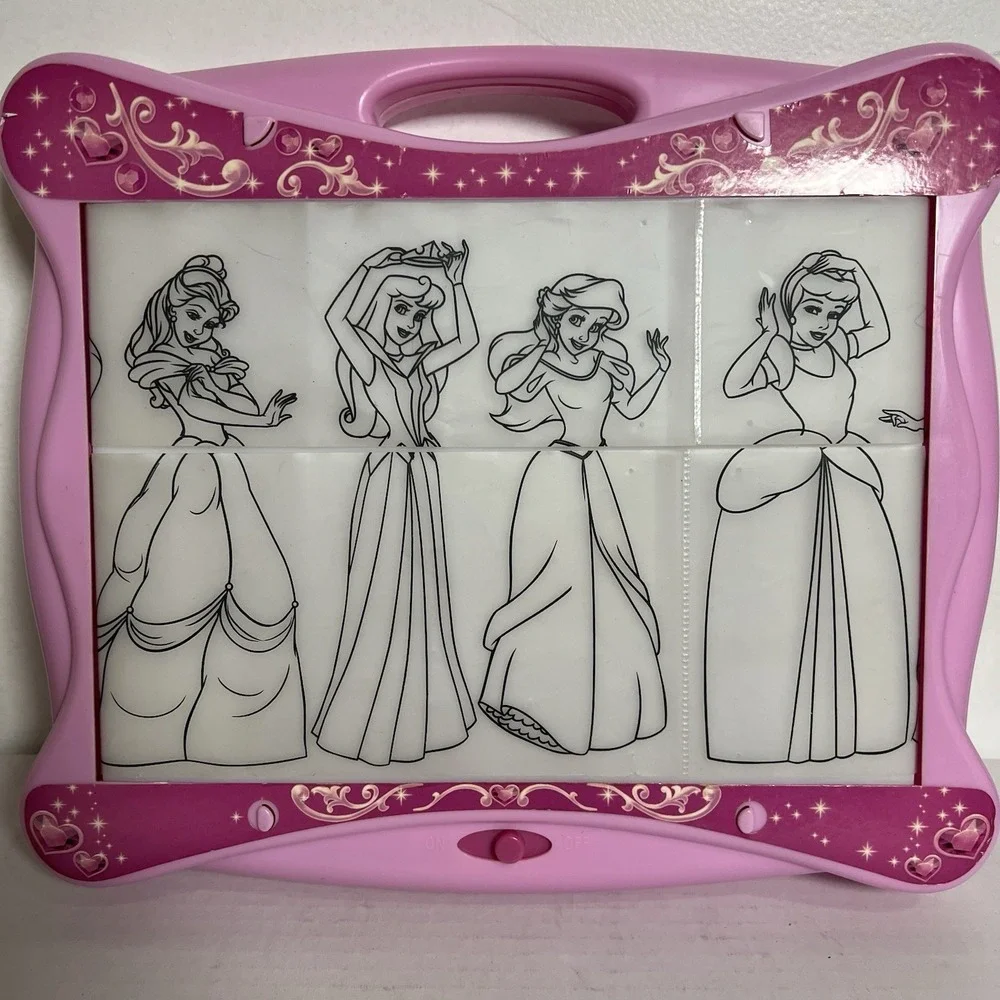 Tara Toy Disney‎ Princess Light Up Fashion Designer Tracing